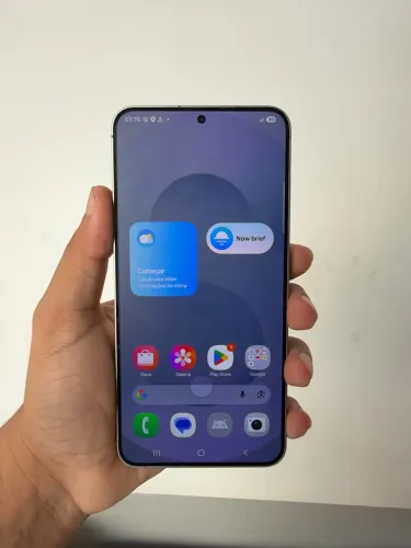 Samsung Galaxy S25+ 256GB Prata | Completo + Acessórios