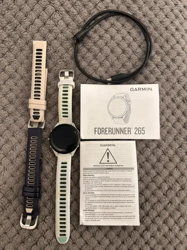 GARMIN FORERUNNER 265s branco