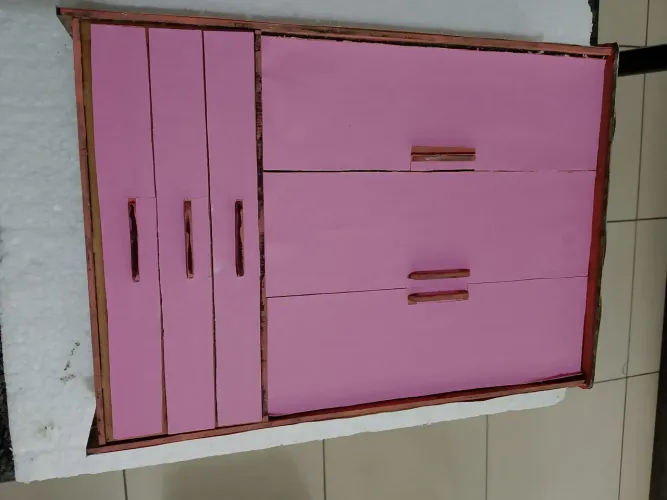 Guarda roupa para boneca barbie