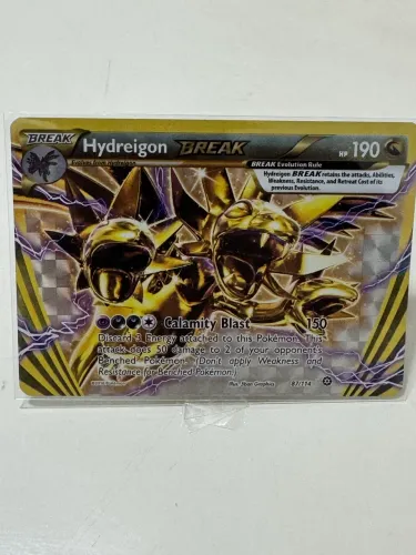 CARTA POKÉMON HYDREIGON-  INGLÊS ORIGINAL-87/114