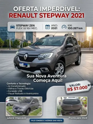 Renault Stepway Zen Flex 1.6 16V Mec. 2021