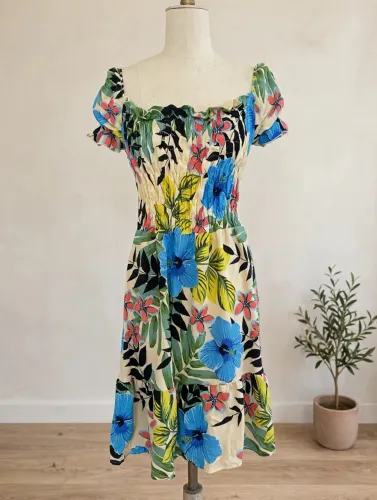 vestido florido