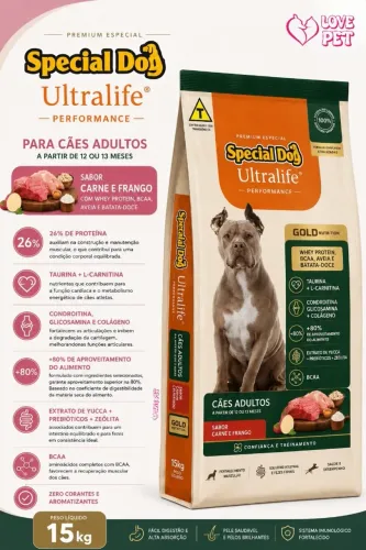 Special Dog Ultralife performance saco de 15kg 