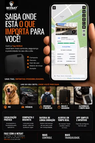 KIT TAG LOCALIZADOR