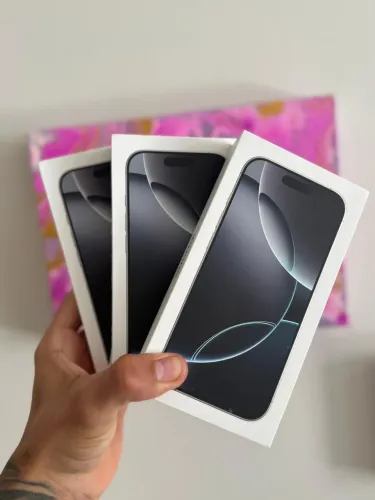 IPHONE 16 PRO 128GB - NOVO LACRADO UM ANO DE GARANTIA 