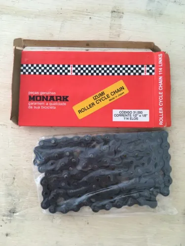 Corrente Original Monark 1/2 X 1/8 X 114 Elos. Monareta