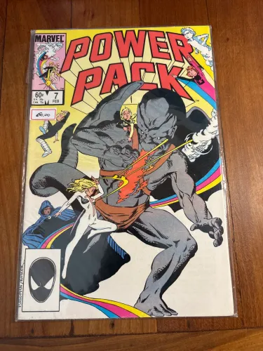 Power Pack Marvel #7 - Feb/1984 - Em Inglês