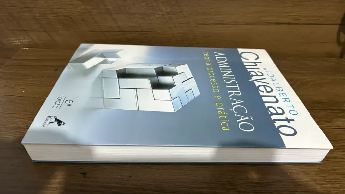 Livro Administração teoria processo e prática 5ª edição - Idalberto chiavenato