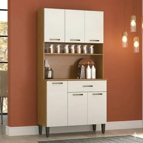 Armário Multiuso Núbia para Cozinha - Novo e Resistente