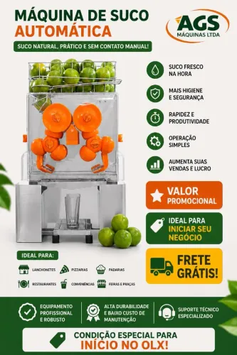 Máquina de suco automática 