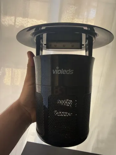 Mata Mosquito Eletrônico Violeds com Luz UV - Armadilha para Insetos