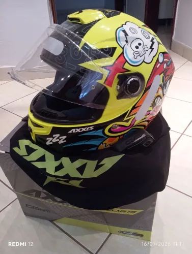 Capacete axxis Zeca urubu