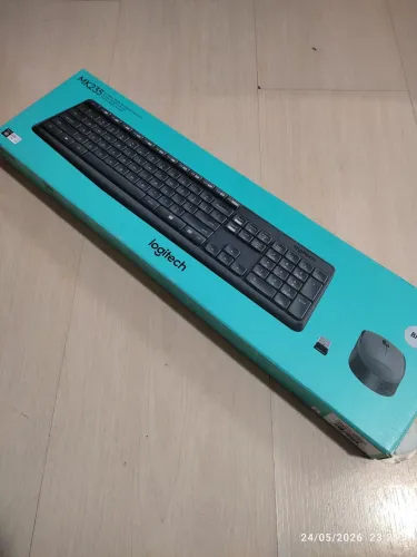 Teclado e mouse sem fio Logitech 