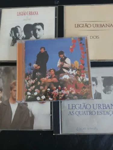 Cds legião urbana - lote 5 CD's