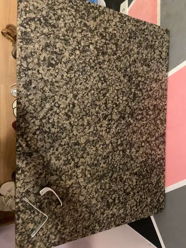 Mesa para 6 cadeiras de mármore 