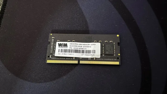 Memória 8GB DDR4 3200Mhz Notebook