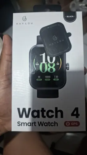 Smartwatch haylou watch 4 black novo