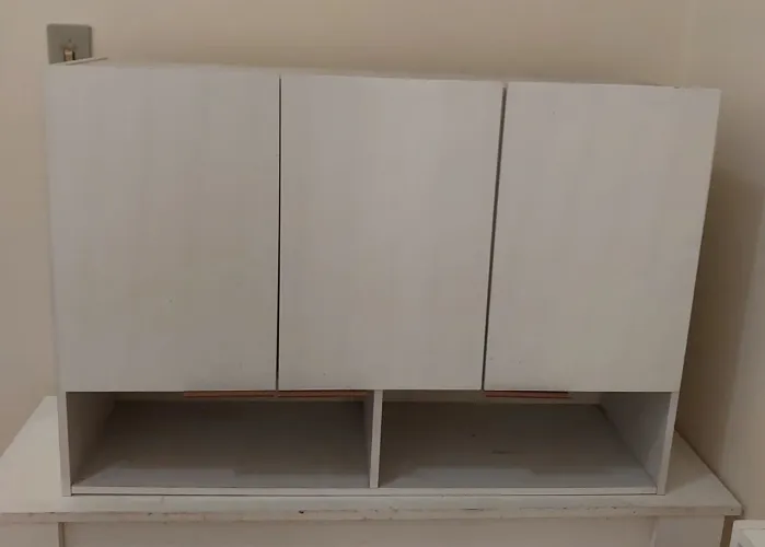 ARMÁRIO 3PORTAS PAREDE MDF