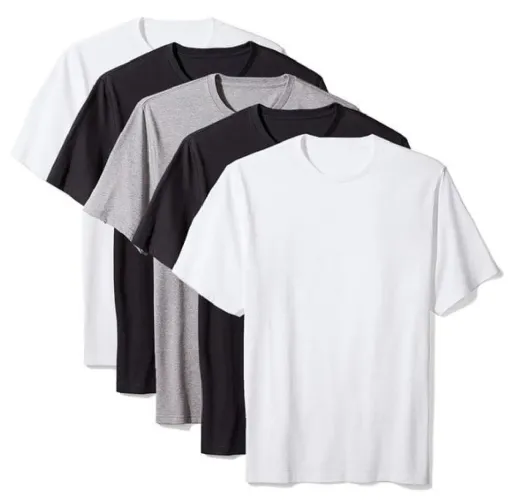 Kit 12 camisetas 100% algodão pra sublimação/serigrafia 