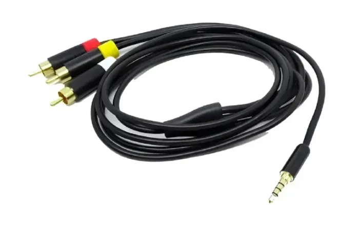 Cabo AV para Xbox 360 Super Slim (Original / 1,80 metros)