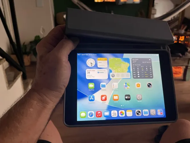 iPad Mini 5ª Geração 64GB Wi-Fi Cinza Espacial 7,9" - A12 - Touch ID - Impecável 