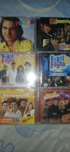 Kit cds forró 6 cds por 120