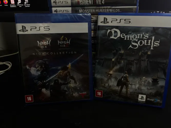 Coleção souls like - ps5 Nioh collection + demon souls
