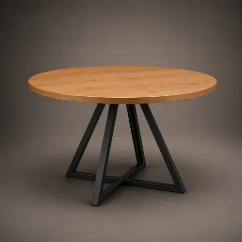 Base de Mesa Industrial em Aço ? Design Premium ? Vision Aço
