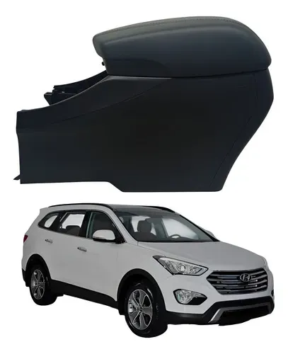 Console Central Apoio Braco Hyundai Santa Fe 2014 2018