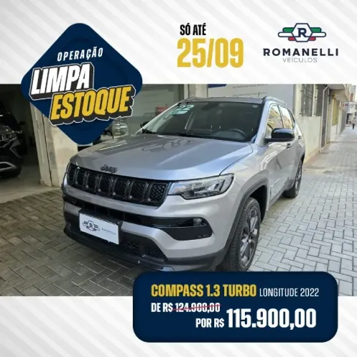 Jeep Compass Long. T270 1.3 TB 4X2 Flex AUT 2022
