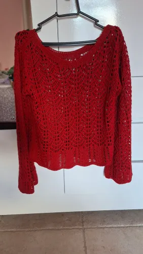 Blusa de crochê tamanho M