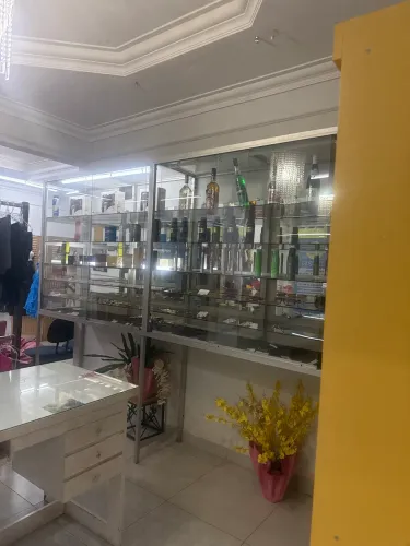 Prateleira de vidro