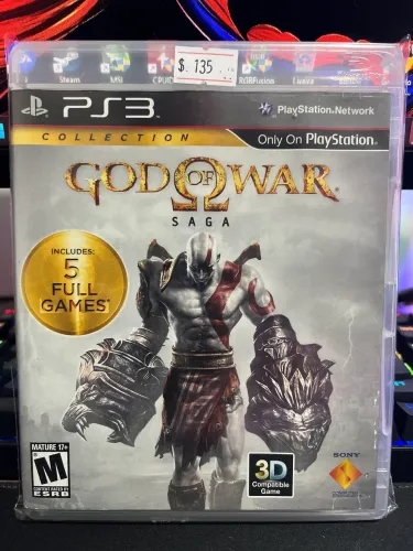 God of war Saga seminovo original ps3