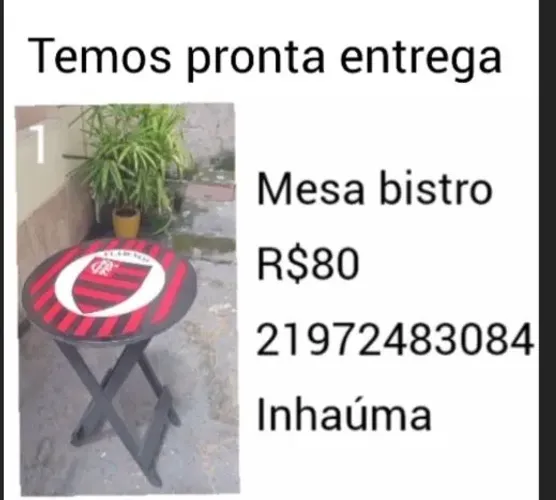 Mesa bistrô v