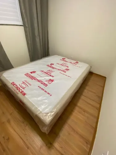 Base cama box casal