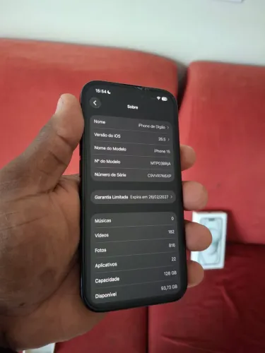IPHONE 15  IMPECÁVEL!