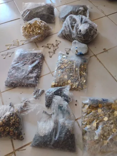 Materiais para costura em grande quantidade
