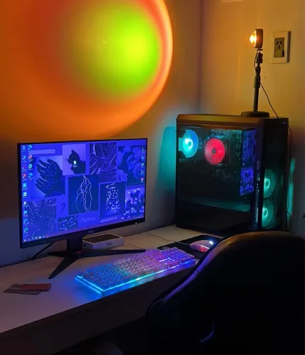 Vendo PC Gamer completo, em perfeito estado e única dona- Kabum