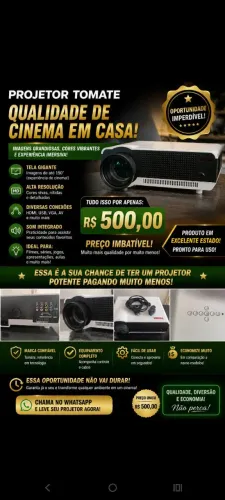 Projetor com passador