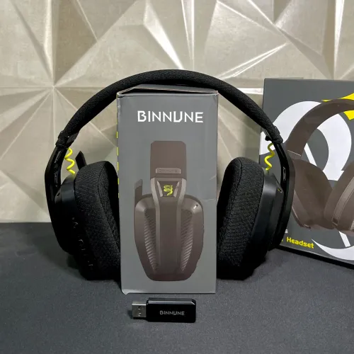 Headset Binnune Wireless e Bluetooth 