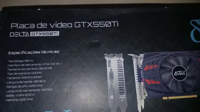 placa de video gtx 550Ti Delta