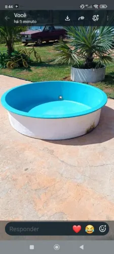 Piscina de fibra só 800,00