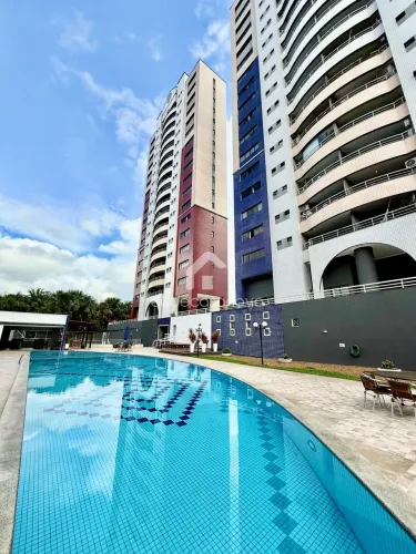Apto 3 suítes, Cond. Palácio das Águas, Adrianópolis, 3 vagas, Andar alto