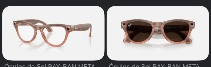 Óculos Ray-Bay Meta IA
