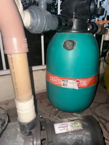 Conjunto Filtro e Bomba Dancor para Piscina - Completo