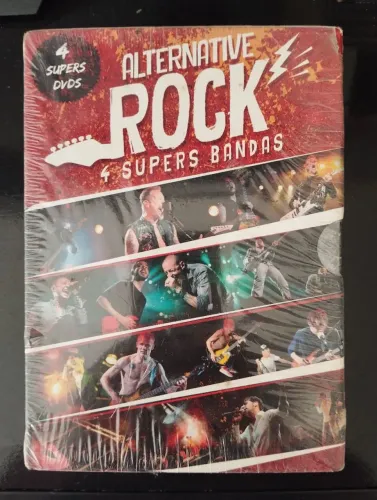 Metallica, Linkin Park, Red Hot, System Of A Down SÃO 4 DVDS LAVRADOS 