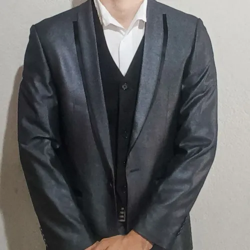 Vendo Terno Cerimonial Completo Masculino - Tamanho 46 (M) - 1,65 a 1,77m