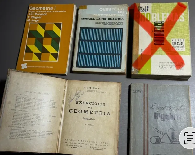 Matemática para concurso (livros)
