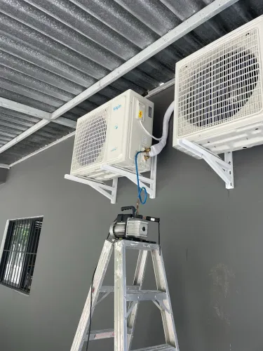 Instalação e manutenção de ar condicionado