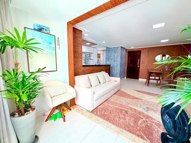 RC Aluga Apartamento Mobiliado em Tambaú 81m² 2 Quartos 2 Vagas João Pessoa Paraiba